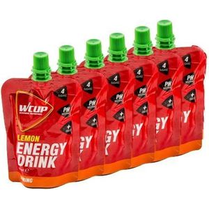 Wcup Energy Drink Lemon 6 x 80ml