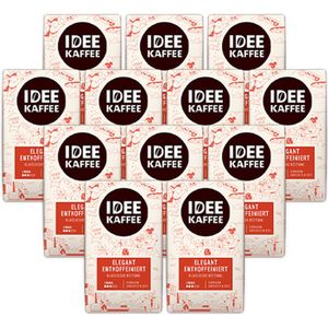 Idee Kaffee - Cafeïnevrij Gemalen Koffie - 12x 500g