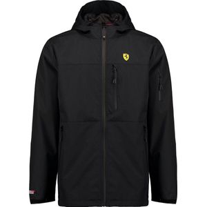 Ferrari - Heren Outdoorjas Rain Jacket - Zwart - Maat S