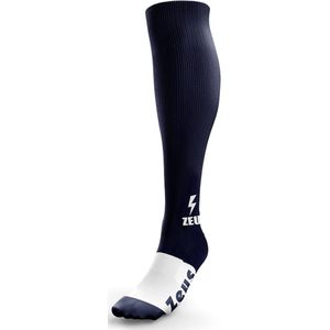 Voetbalsokken/sportsokken, Zeus, Navy blauw, Senior (40-46)