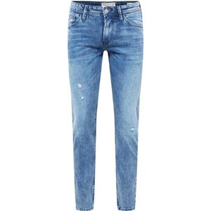 Tom Tailor Denim Heren Jeans Broeken PIERS slim Fit Blauw 36W / 32L Volwassenen