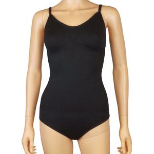 J&C Corrigerende dames body stringmodel met verstelbare bandjes Zwart - maat L/XL