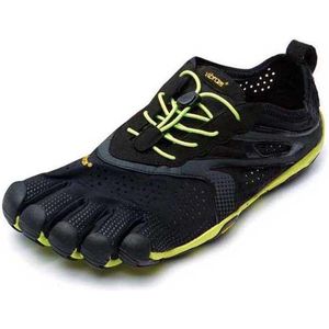 Vibram Five Fingers V-Run - Runningschoenen - Heren Black / Yellow 47