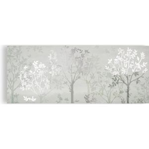 Laura Ashleys-sMisty Woodland - Canvas met Metallic - 40x100 cm