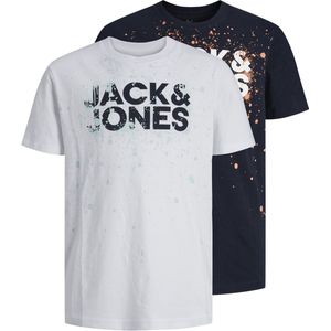 Jack Jones Junior Jcosplash Smu Tee Ss Crew 2pk Mp Jnr Jongens t-Shirt8