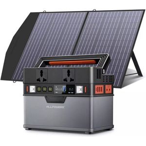 AllPowers™ Solar Generator Pro || Duurzame energie voor onderweg || Power Station || Generator Zonne Energie || Portable Power Station || Aggregaat Zonneenergie || Zonne Paneel || Solar Station