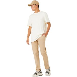 Koton Basic Gabardine-Broek, Slim-Fit Zak Met Knoop, Gedetailleerd