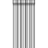 ESTAhome behang strepen zwart en wit - 115727 - 53 cm x 10,05 m