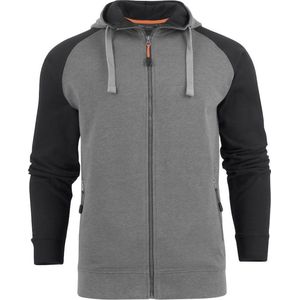 Mac One HOODIE CHRIS 2532028 - Grijs mêlee/Zwart - XS