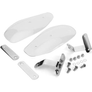 Titel: Universele Windbescherming Motorfiets Handbescherming 10 mm / 04 inch (Transparant)