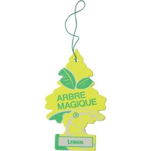 Arbre Magique Luchtverfrisser 12 X 7 Cm Citroen Groen/geel