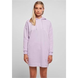 Urban Classics - Organic Oversized Terry Hoody Korte jurk - XS - Paars