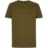 Petrol Industries Shirt T-Shirt mit Rundhalsausschnitt und Logo-Print