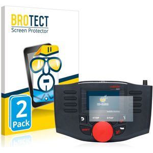 BROTECT - Screenprotector voor Märklin Mobile Station 2 60657 - Folie Beschermfolie transparant (2 Stuks)