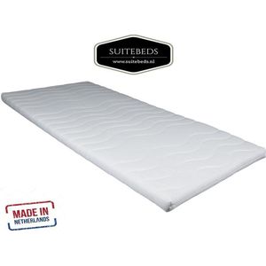 Topdekmatras - Topper NASA-VISCO-Traagschuim- 7CM - 130x220cm