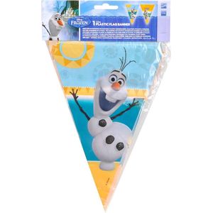 Vlaggetjes slinger van Olaf™ - Feestdecoratievoorwerp