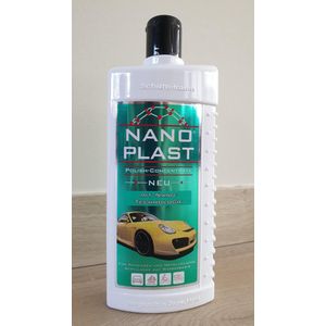 De snuffelaar Nano Plast Car polish | Autopolish Polijstmiddel | Polijstpasta | 500ml | Krasvrije autolak met diepe glans | auto | boot | brommer