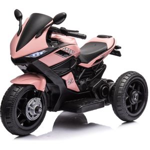 Elektrische kindermotor - Kindermotor - Accuvoertuigen - 1 tot 4 jaar - Stevig kindermotor - Roze-goud