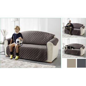 Zetelhoes 3-zit 282 x 176 cm - taupe