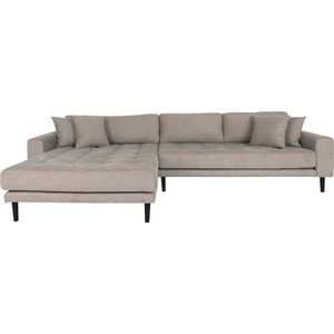 Hoekbank Milo Lounge Sofa Links Steengrijs