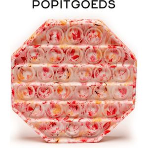 Pop It Fidget Toys - unieke Popits - Popitgoeds - Speelgoed - Gezien op TikTok - Diverse varianten - Pink Flower - Kerst Cadeau