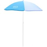 AXI Parasol ⌀125 cm - Blauw/wit - Verstelbare hoogte van 110 tot 175 cm