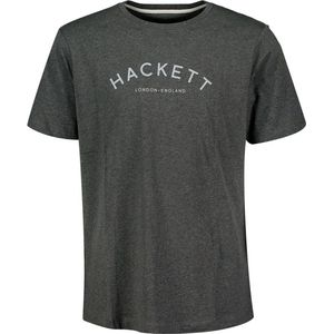 HACKETT Classic T-shirt Met Korte Mouwen Heren - Dark Grey Marl - 3XL