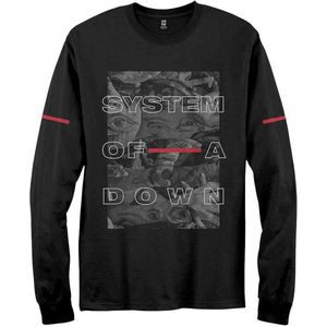 System Of A Down - Eye Collage Longsleeve shirt - S - Zwart