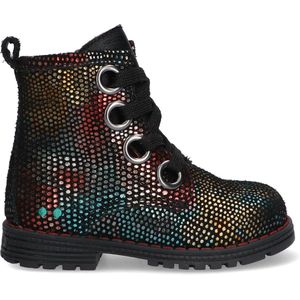 BunniesJR Tosca Trots Meisjes Biker Boots - Multi - Leer - Veters