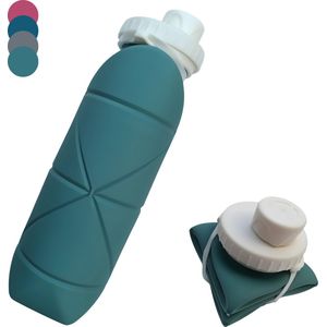 Opvouwbare Drinkfles - 600 ml - Duurzaam - Ruimtebesparend - Ideaal voor reizen en dagelijks gebruik