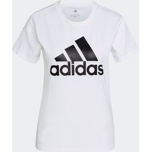adidas Sportswear LOUNGEWEAR Essentials Logo T-shirt - Dames - Wit- XS