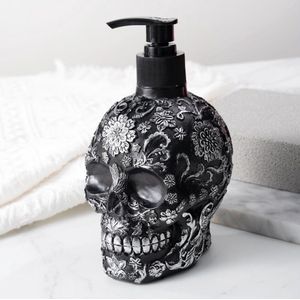 Zeepdispenser met roestbestendige pomp voor vloeibare handlotion - Zwart-zilver