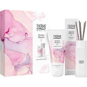 Therme - Mindful Blossom Fragrance Sticks + Shower Gel Geschenkset