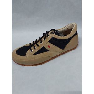 WOLKY 225 / veterschoenen / zwart - beige / maat 42