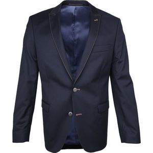 Suitable - Blazer Njaro Wol Donkerblauw - Heren - Maat 52 - Modern-fit