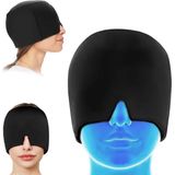 Slaapmasker tegen hoofdpijn en migraine - Verkoelende gel - Makkelijker in slaap vallen