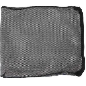 10 STKS Herbruikbare Polyester Mesh Aquarium Filter Zakken - Aquarium Media Mesh Filter Zakken met Rits Isolatie Zakken - Zwart .