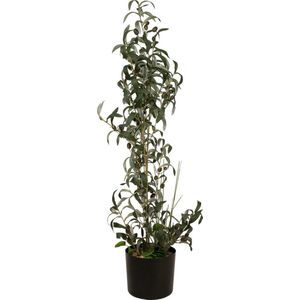 Europalms - Kunstplant - Fruitboom of met Kunstbloemen - Kunstplanten voor binnen en buiten - Olijven 104 cm