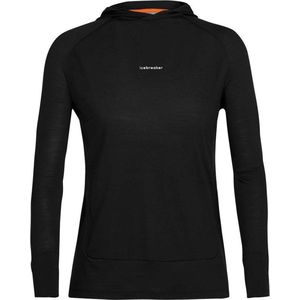 Icebreaker Cool-lite Merino Capuchon Zwart XS Vrouw