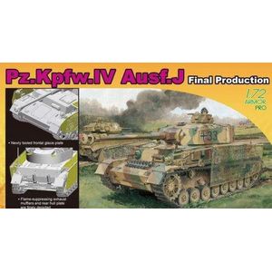 1:72 Dragon 7629 PZ.KPFW.IV Ausf J Final Production Plastic Modelbouwpakket