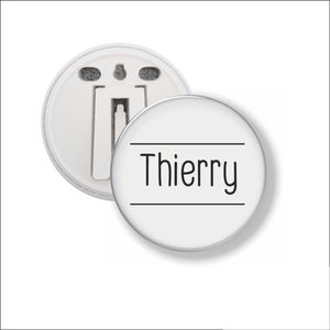 Button Met Clip 58 MM - Thierry