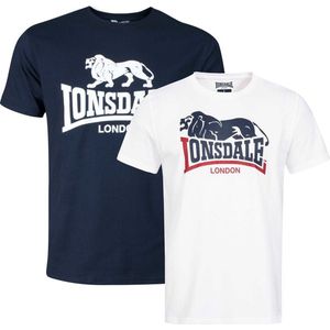 Lonsdale T-shirts Voordeelverpakking Loscoe - Maat: 3XL