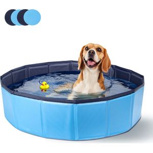 Nobleza R49 - Zwembad Hond - Ø120x30cm - opvouwbaar Dierenzwembad - Honden Speelgoed - Verkoeling Voor Huisdieren