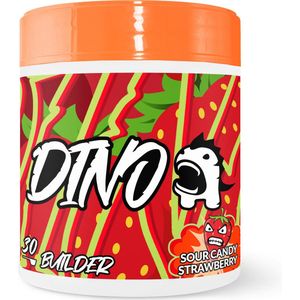 DINO LIFESTYLE - BUILDER - SOUR CANDY STRAWBERRY - CREATINE