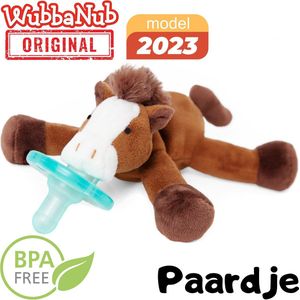 Wubbanub - Paard - Speenknuffel - Knuffelpaard - Fopspeen - Babyknuffel - Kleine Knuffel