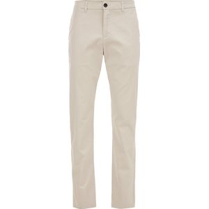 WE Fashion Heren slim fit chino met stretch