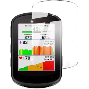 Screenprotector geschikt voor Garmin Edge 130 (Plus) – 2-Pack - Gehard glas – Hoge kwaliteit screen protector – Tempered Glass 9H – Set 2 stuks – TechDefend