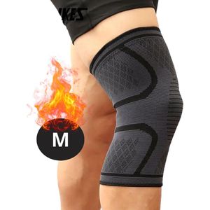 Livano Kniebrace - Sportbrace Knie - Knee Sleeves - Knee Sleeves Powerlifting - Compressie Knie Brace - Knee Wraps - Knee Support - Dames - Heren - Comfortabel - Zwart - Maat M