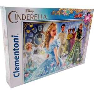 Clementoni Disney Cinderella - Super Color Maxi Puzzel - 60 stukjes