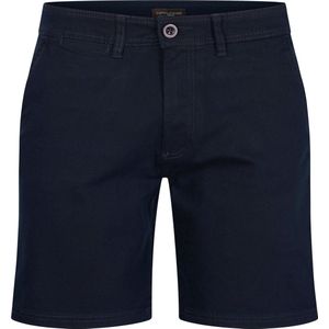 Cappuccino Italia - Heren Shorts Chino Short Navy - Blauw - Maat XL